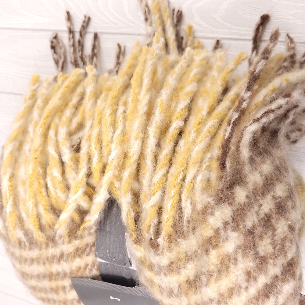 Threshold Faux Mohair Herringbone Throw Blanket - Picture 4 of 5